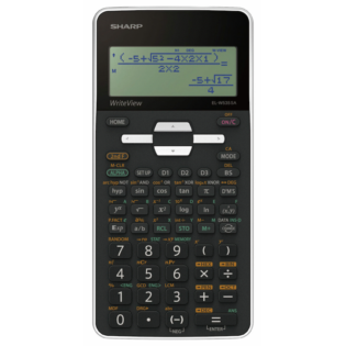 Sharp EL535 Scientific Calculator - 422 Functions - White
