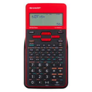 Sharp EL-W535SAII Red Scientific Calculator