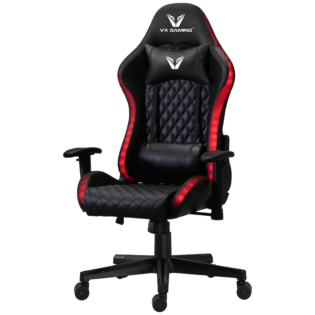 VX Gaming Lumas High-Back Gaming Chair with RGB Lights