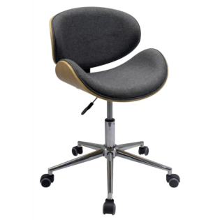 Amos Mid Back Office Chair - Grey