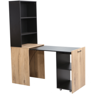 Adaptive Desk, With  Bookshelf