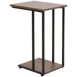Everfurn Sofa Side Table - Chestnut