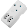 Ellies 3-Way Adaptor - White