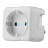 Ellies 1 Way Schuko Adaptor