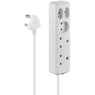 Ellies 5-Way Multiplug - 0.5m