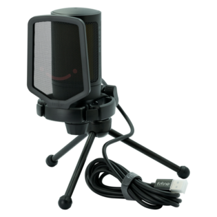 Fifine A6V Pro Microphone RGB, USB, Pop Filter, Gain Control