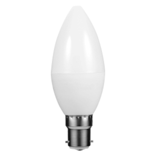 Ellies 5w C37 Residential Candle Stick Bulb B22 CW