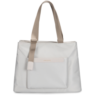 Kingsons Echo Ladies 15.6" Laptop Tote Bag Beige