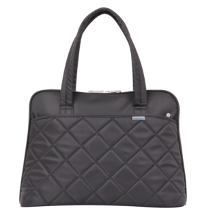 Kingsons 15.6" Shoulder Laptop Bag - Black - Ladies in Fashion