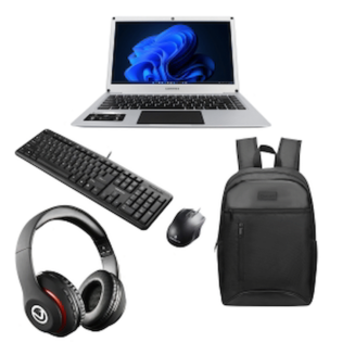 Connex 14 Celeron 4GB/128SSD W11H + (Bag, Mouse, Headset and keyboard Combo)