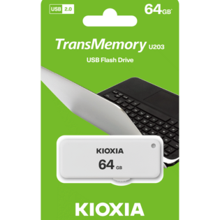 Kioxia U203W- 64GB USB 2.0 Yamabiko Slider Type