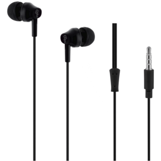 Pro Bass Genesis Series 3.5mm Wired Earphones (No Mic) - Black