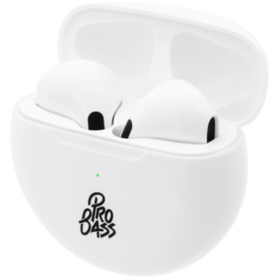 Pro Bass Future Series True Wireless Earphones with Charging Case - White