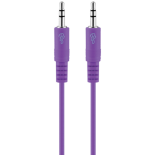 Pro Bass Unite Series - Boxed Auxiliary Cable - Purple