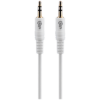Pro Bass Unite Series - Boxed Auxiliary Cable - White