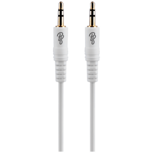 Pro Bass Unite Series - Boxed Auxiliary Cable - White