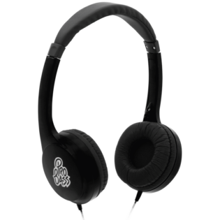 Pro Bass Elevate Series Auxiliary Headphone - Black