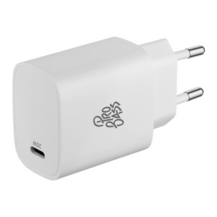 Pro Bass RapidCharge Series 20w Single Type-C Wall Charger - White