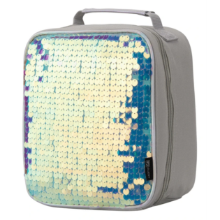 Quest Sequin Glamour Lunch Cooler Silver