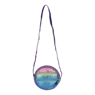 Quest Puffer Cross Body Bag - Purple