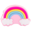Quest Rainbow Silicone Purse - Pink