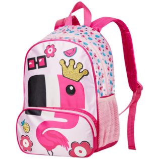 Quest Satin Backpack Flamingo