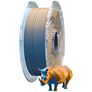 SA Filament Dual Silk PLA - Tropical Sunset (750g, 1.75mm)