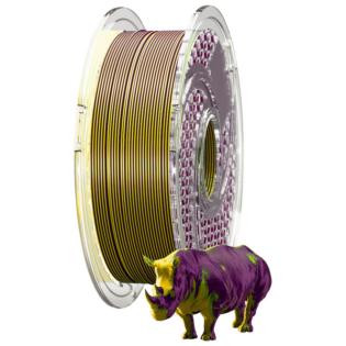 SA Filament Dual Silk PLA Filament - Golden Indigo (750g, 1.75mm)