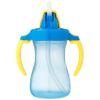 PIGEON PETITE STRAW BOTTLE 150ML BLUE