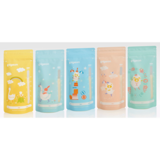 Pigeon - Breast Milk Storage Bag 180ml Animal Design