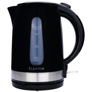 Elektra - 1.7l Plastic Kettle - Black