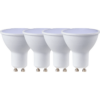 Switched 3w GU10 Rechargeable LED Light Bulb - CW - 4 Pack