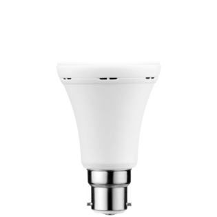 Switched 5w A60 Rechargeable B22 LED Light Bulb - Warm White