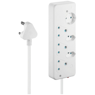 SWITCHED 6 Way Basic Multiplug