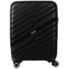 Travelwize Java PP 4-Wheel Spinner 55cm Luggage - Black