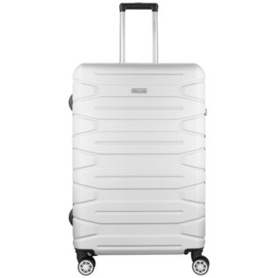 Travelwize Cabana ABS 4-Wheel Spinner 55cm Luggage - Platinum