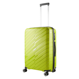 Travelwize Java PP 4-Wheel Spinner 55cm Luggage - Lime