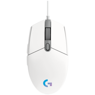 Logitech(R) G102 Lightsync Gaming Mouse - White