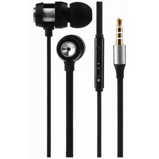 Volkano Alloy Series Metal Earphone - Silver