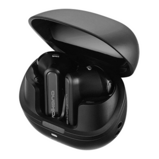 Volkano QuietFit - TWS Earphones with ANC & ENC- Black