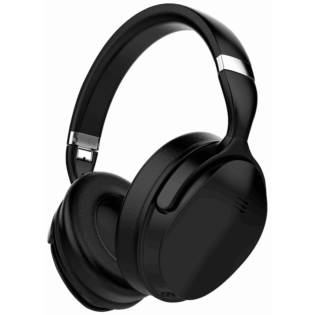 VolkanoX Silenco Series Active Noise-Cancelling Bluetooth Headphones - Black