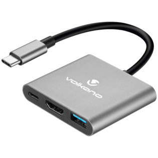 Volkano Expand series 3-in-1 Type-C Hub