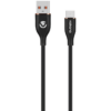 Volkano Flexi Series USB to Micro USB 1.5m 18w - Black