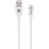 Volkano Flexi Series USB to Micro USB 1.5m 18w - White
