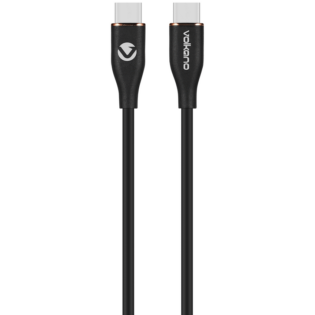 Volkano Flexi Series Type-C to Type-C 1.5m 60w - Black