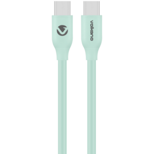Volkano Flexi Series Type-C to Type-C 2.5m 60w - Green