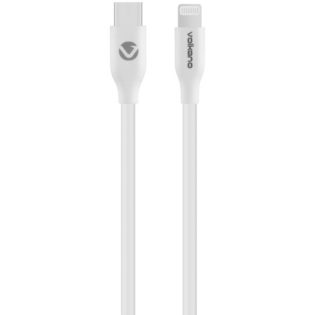 Volkano Flexi Series Type-C to MFI Lightning 1.5m 27w - White