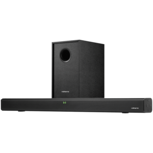 Volkano Cascade 50w Soundbar + Wired Subwoofer - Black