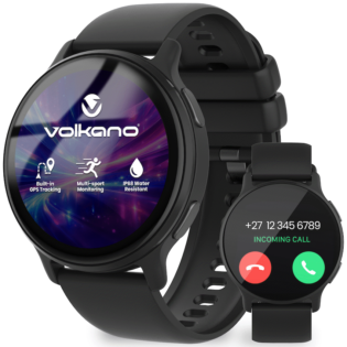 Volkano Stellar Series GPS Watch - Black