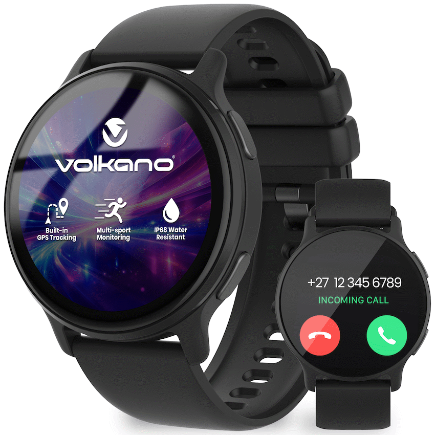 Volkano Stellar Series GPS Watch - Black